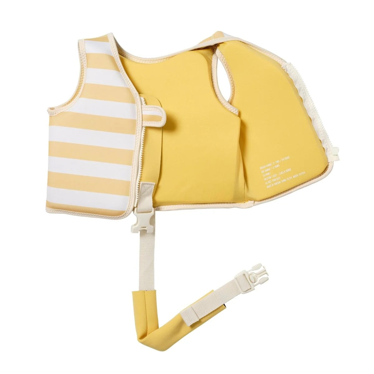 SUNNYLiFE - Float Vest | Sid the Seagull Mustard | 2-3Y