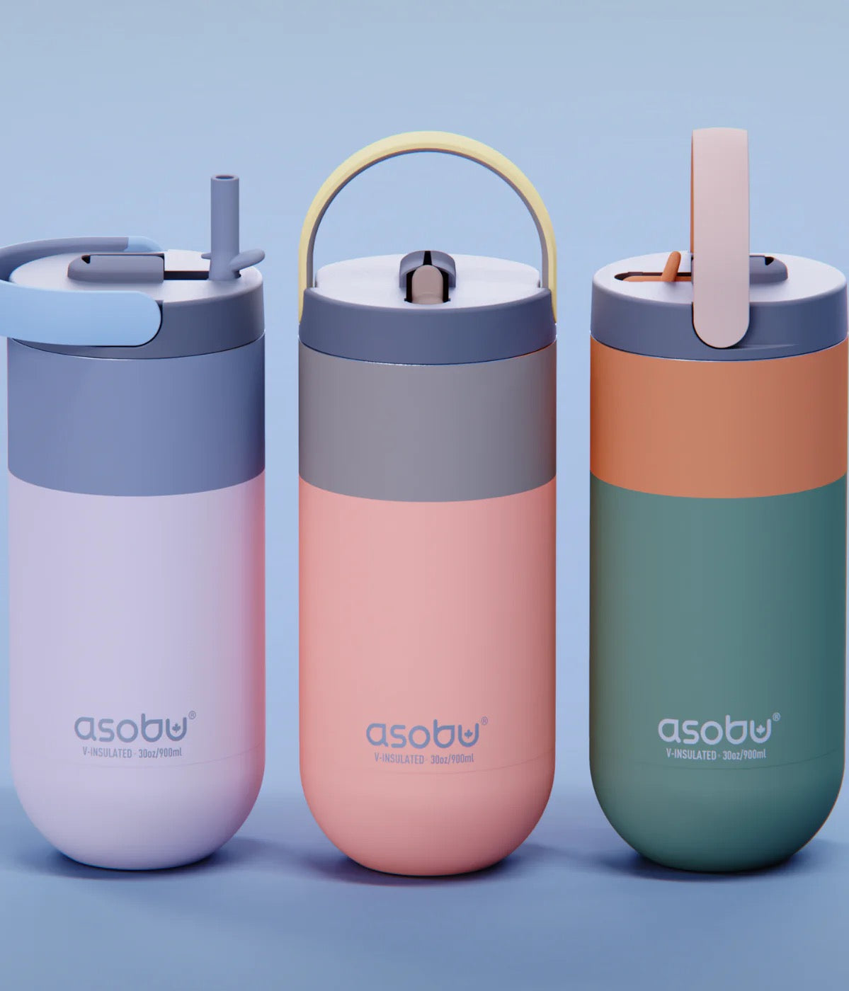 Asobu - Orbit Insulated Bottle | Pastel Blue Special Edition | 900ml Asobu - Orbit Insulated Bottle | Pastel Blue Special Edition | 900ml