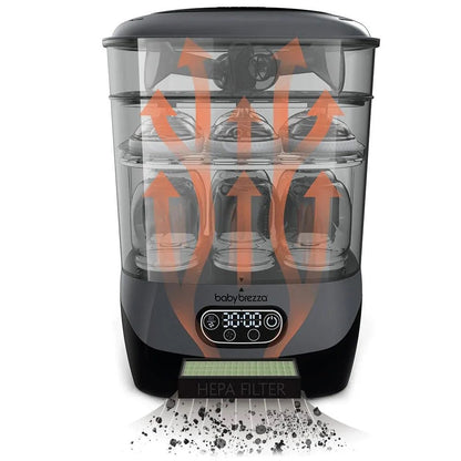 Baby Brezza - One Step™ Baby Bottle Sterilizer And Dryer Advanced | Black