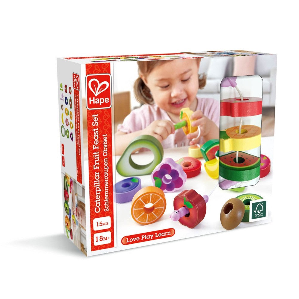 Hape - Caterpillar Fruit Feast Hape - Caterpillar Fruit Feast