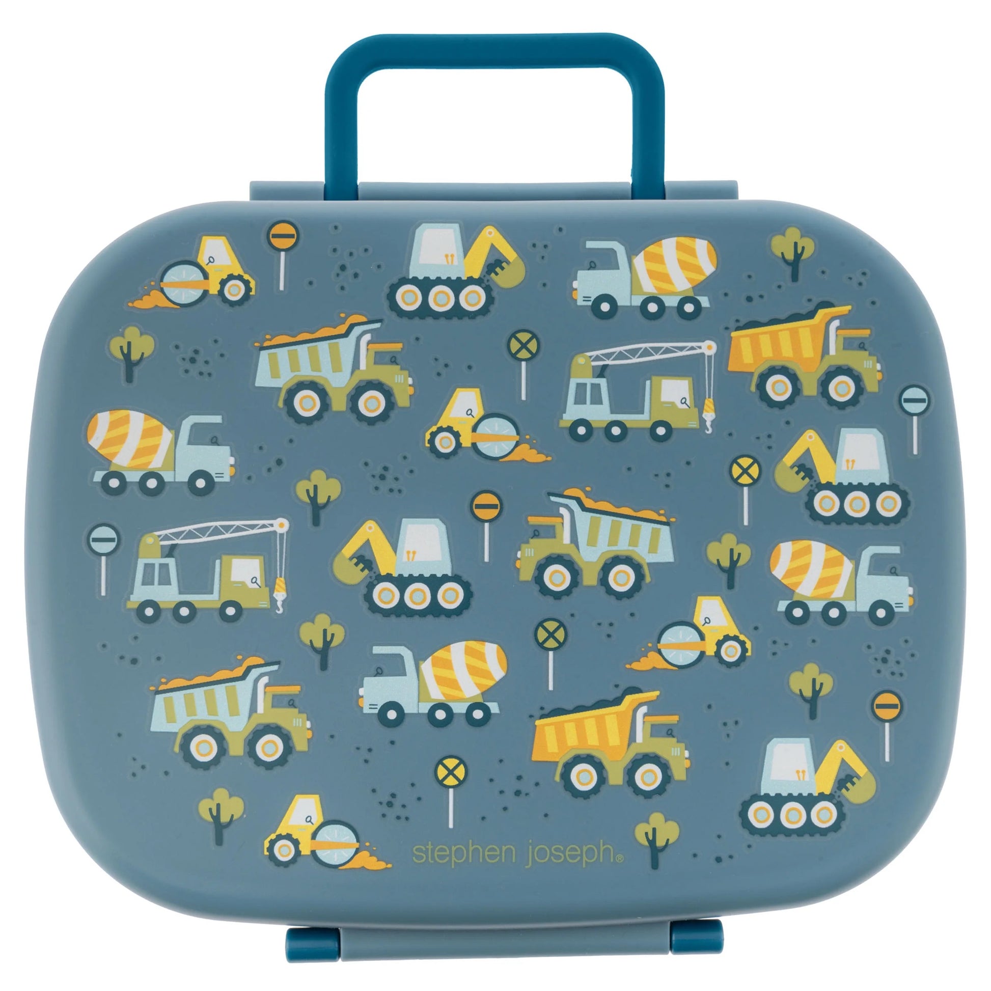 Stephen Joseph - Bento Box with Removable Tray | Construction Stephen Joseph - Bento Box with Removable Tray | Construction