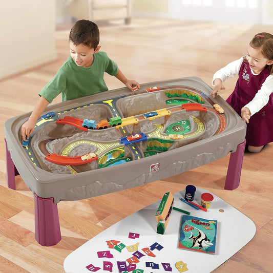 Step2 Deluxe Canyon Road Train & Track Table 3Y+ — BambiniJO Jordan