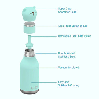 Asobu - Kitty Bestie Insulated Bottle | 500ml