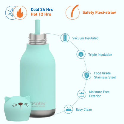 Asobu - Kitty Bestie Insulated Bottle | 500ml