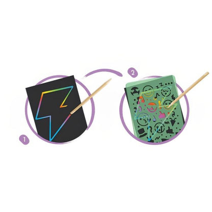 Hape - Oodles of Doodles Scratch Art Set