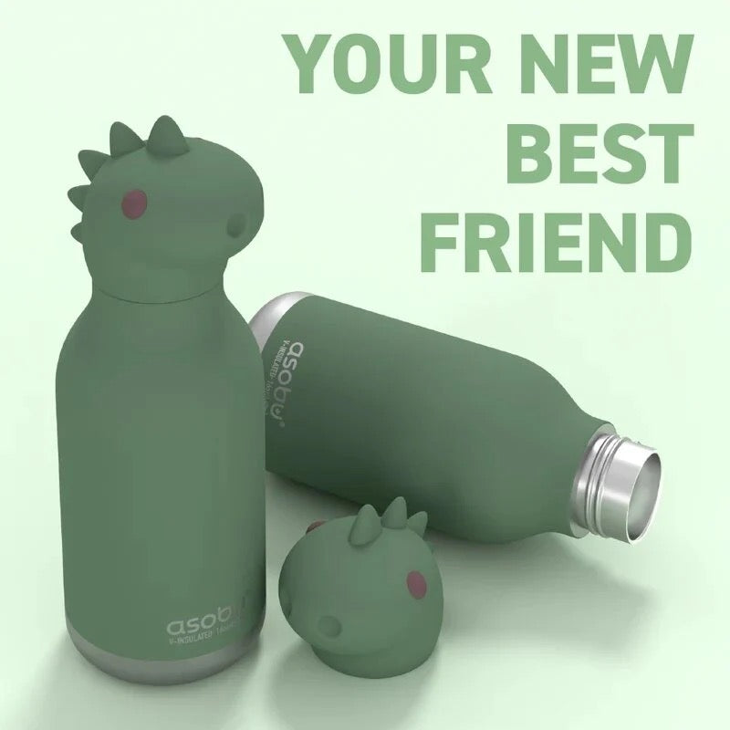 Asobu - Dinosaur Bestie Insulated Bottle | 500ml Asobu - Dinosaur Bestie Insulated Bottle | 500ml