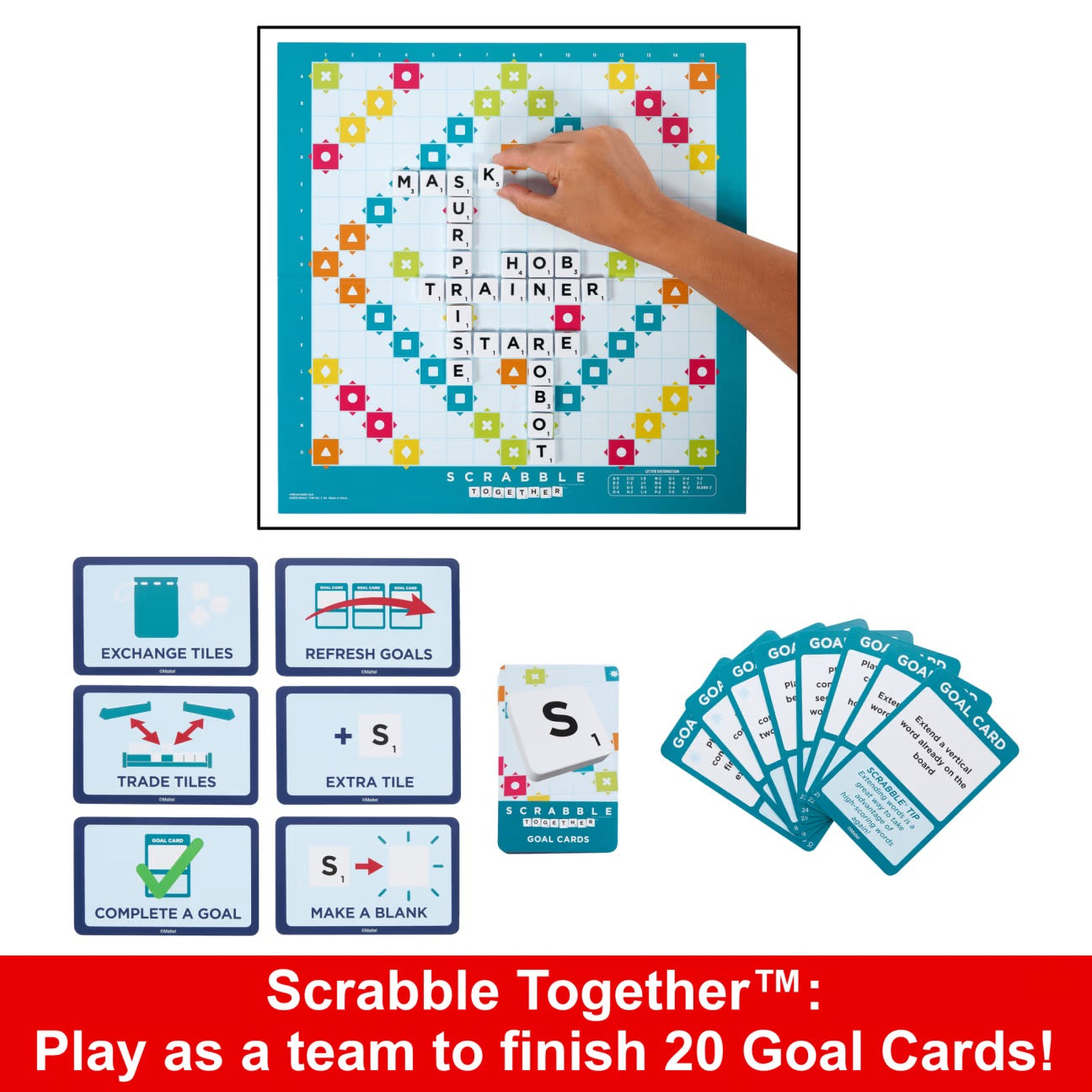 Scrabble - Core Refresh Board Game Scrabble - Core Refresh Board Game