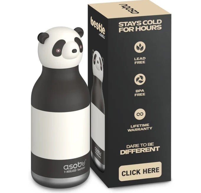 Asobu - Panda Bestie Insulated Bottle | 500ml Asobu - Panda Bestie Insulated Bottle | 500ml