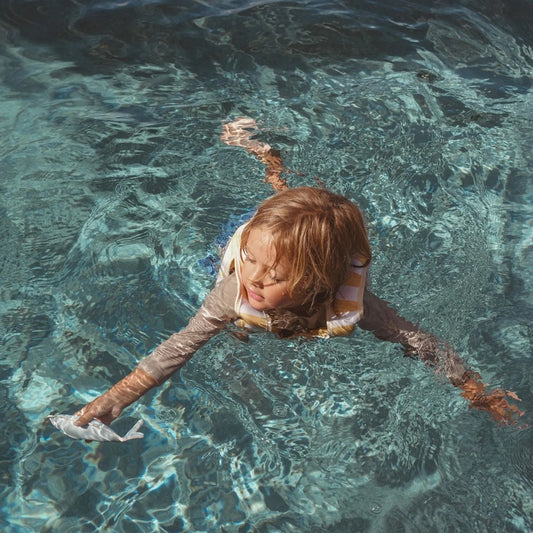 SUNNYLiFE - Float Vest Sid the Seagull Mustard 3-6Y — BambiniJO Jordan