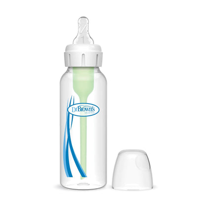 Dr. Brown's - Narrow-Neck Natural Flow Anti-Colic Options + Bottle | 250ml | Level 1 Nipple