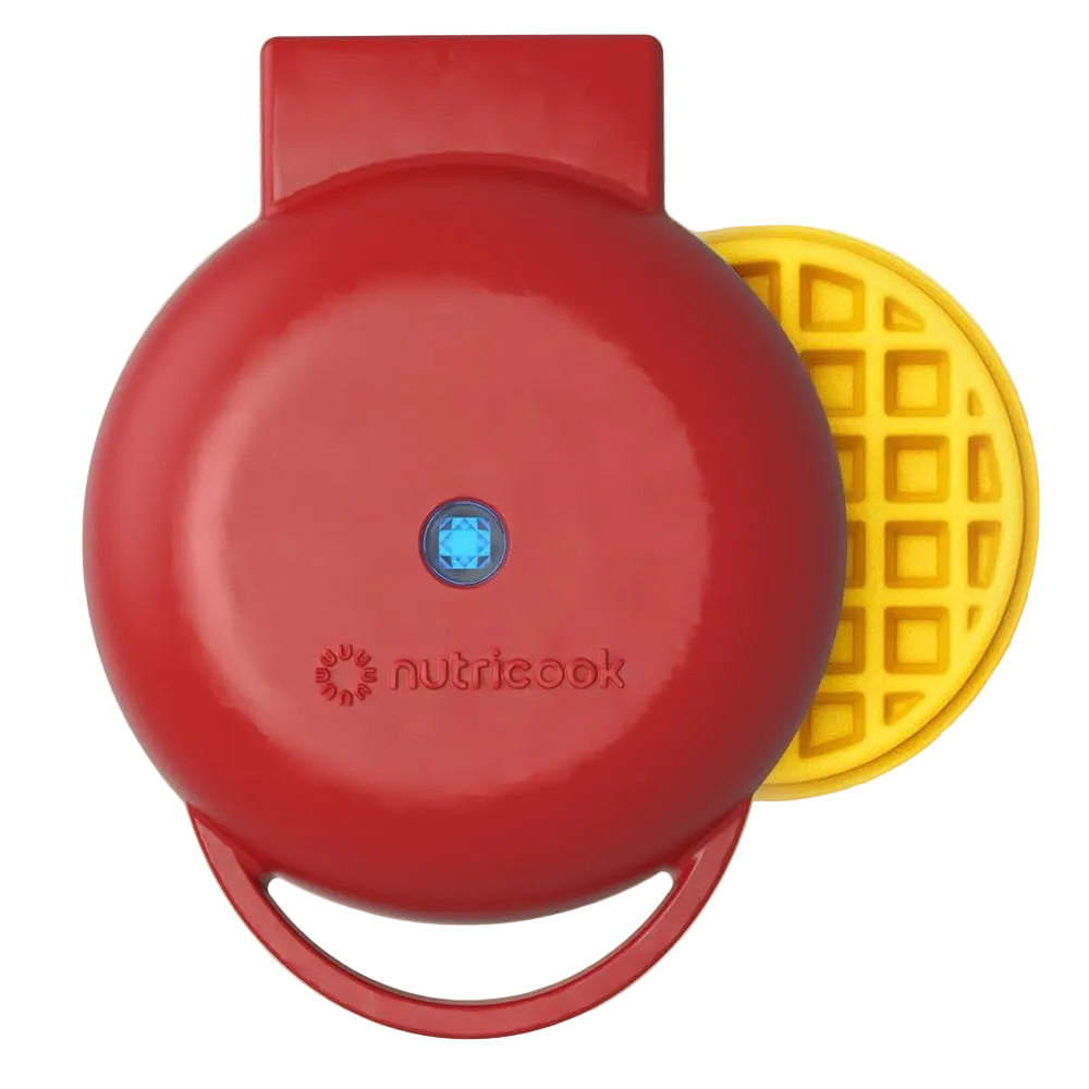 Nutricook - Waffle Maker | Red Nutricook - Waffle Maker | Red