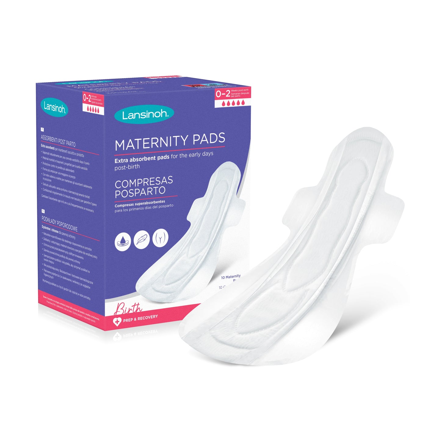 Lansinoh - Maternity Pads M | 12pcs
