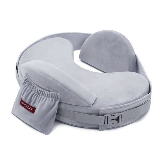 Momcozy - Memory Foam Nursing Pillow | Grey