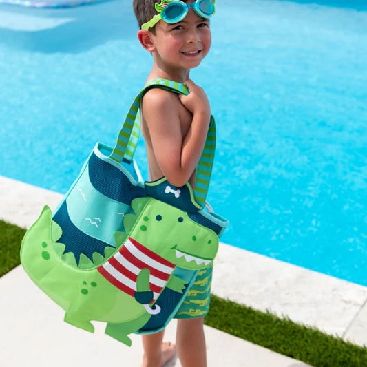 Stephen Joseph - Beach Totes with Sand Toy Play Set - Axolotl