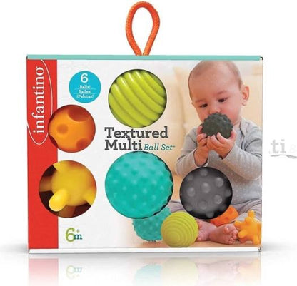 Infantino - Textured Muliti Ball Set | 6m+