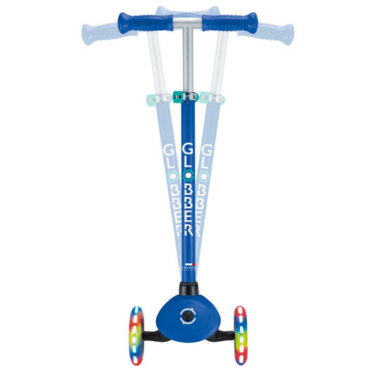 Globber - Primo Lights Scooter v2 Navy Blue 6Y+ — BambiniJO Jordan
