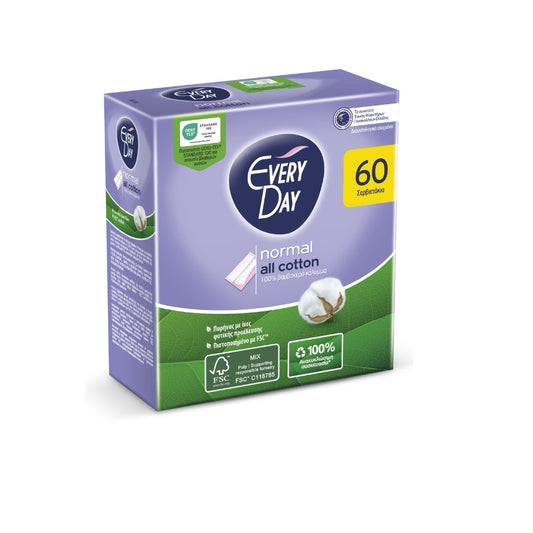 EVERYDAY ALL COTTON | Normal | 60 pcs