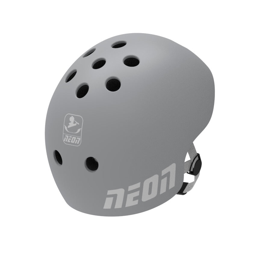 Yvolution - Neon Helmet Medium - Grey | 5 Years + Yvolution - Neon Helmet Medium - Grey | 5 Years +