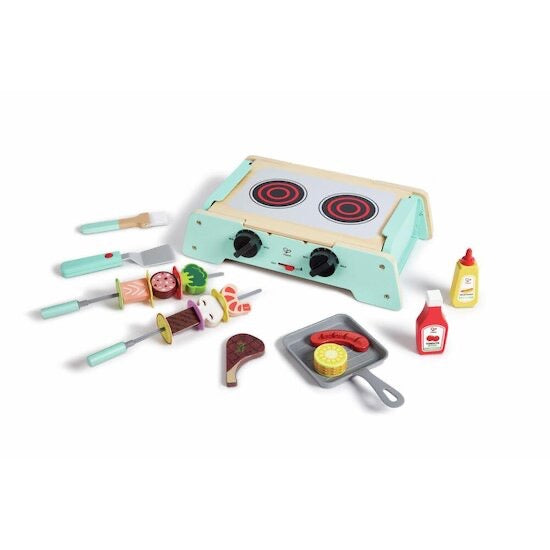 Hape - Sizzling Griddle & Grill Wooden BBQ Hape - Sizzling Griddle & Grill Wooden BBQ