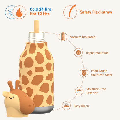 Asobu - Giraffe Bestie Insulated Bottle | 500ml