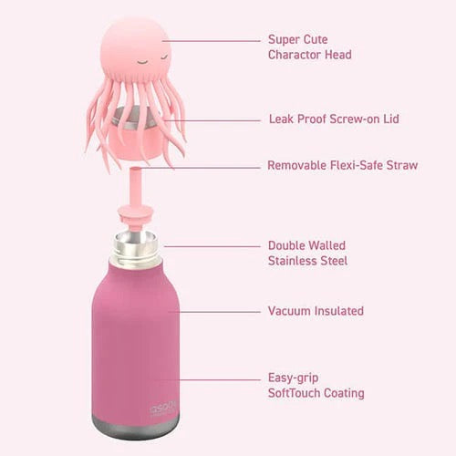Asobu - JellyFish Bestie Insulated Bottle | 500ml Asobu - JellyFish Bestie Insulated Bottle | 500ml