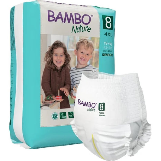 BAMBO Baby Pants Size 8 (19Kg+) 16 Count — BambiniJO Jordan