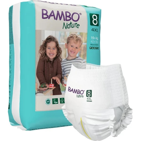 BAMBO Baby Pants Size 8 (19+ Kg) 16 Count