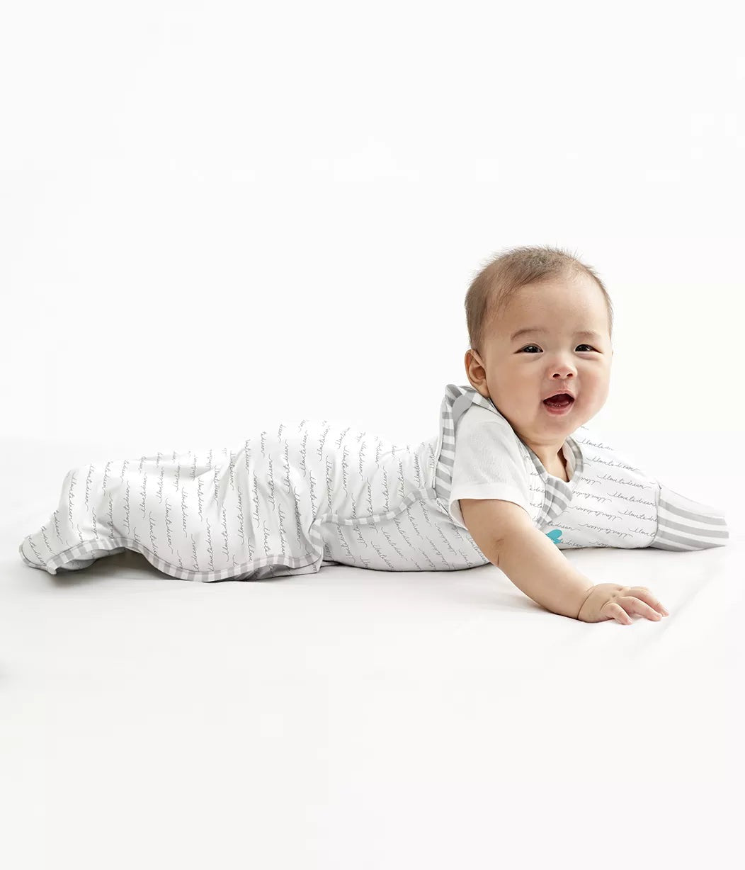 Love To Dream - Swaddle UP™ Transition Bag Original 1.0 TOG You Are My White - Large Love To Dream - Swaddle UP™ Transition Bag Original 1.0 TOG You Are My White - Large