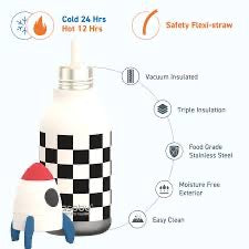 Asobu - Rocketship Bestie Insulated Bottle | 500ml Asobu - Rocketship Bestie Insulated Bottle | 500ml