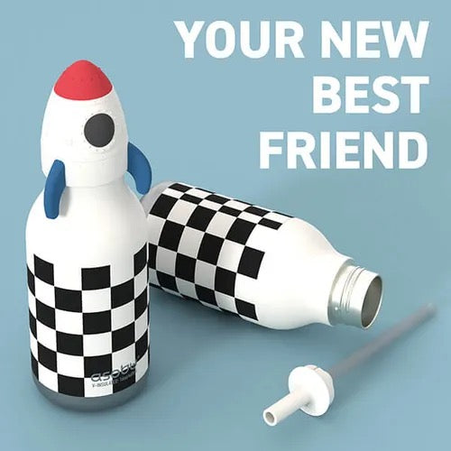 Asobu - Rocketship Bestie Insulated Bottle | 500ml Asobu - Rocketship Bestie Insulated Bottle | 500ml