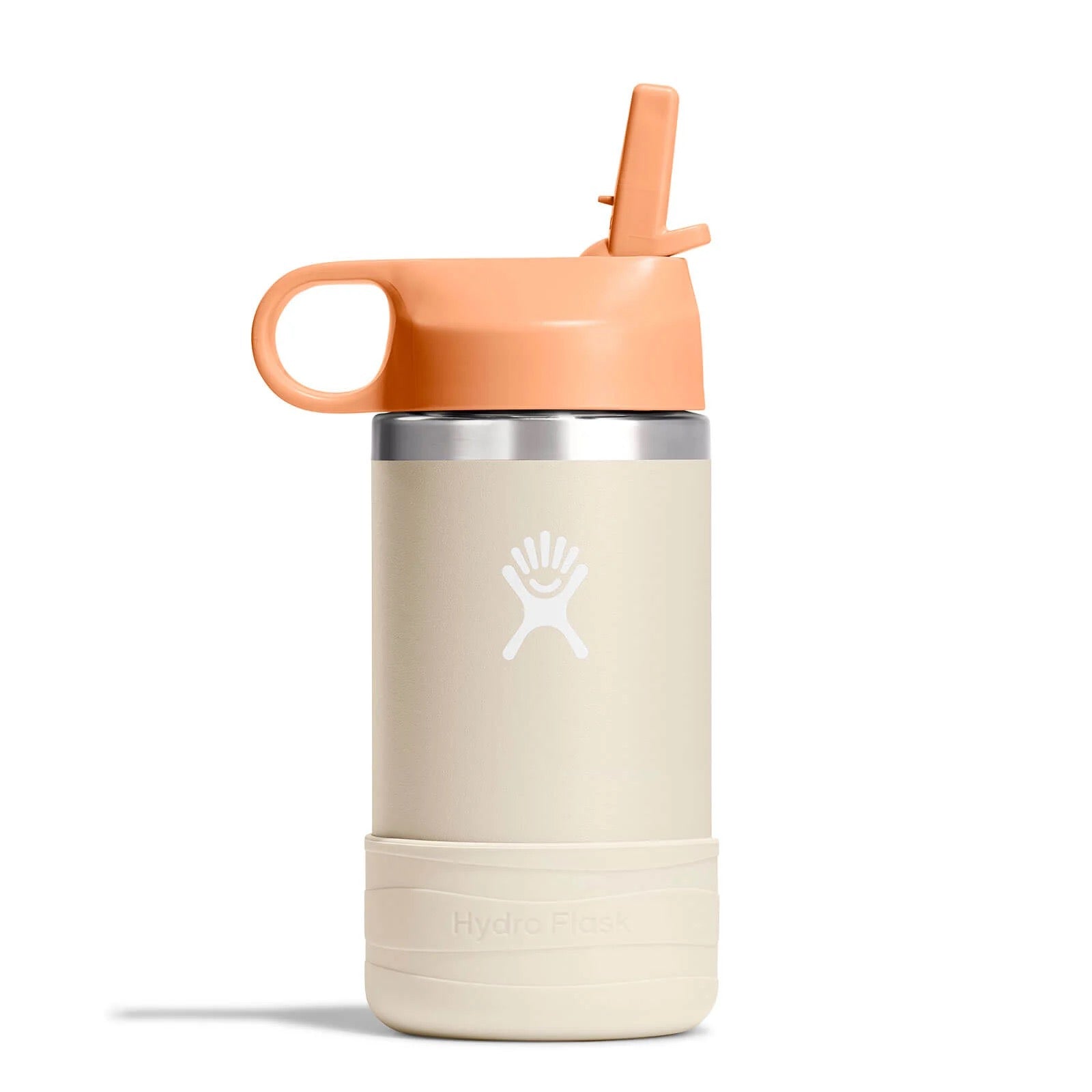 Hydro Flask - Kids Wide Mouth Straw Lid & Boot | COCONUT | 355ml Hydro Flask - Kids Wide Mouth Straw Lid & Boot | COCONUT | 355ml