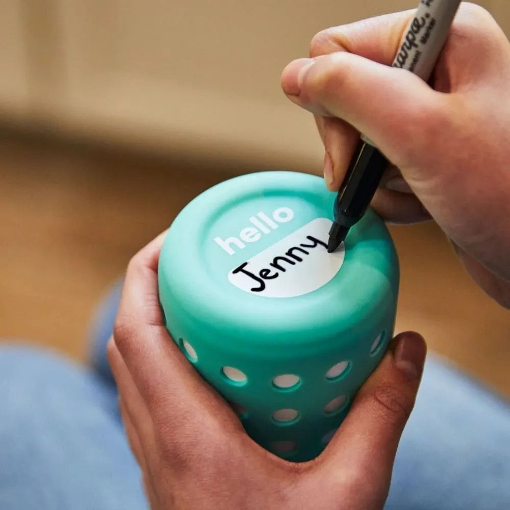 قارورة هايدرو فلاسك - غطاء ماصة واسع الفوهة للأطفال مع قاعدة | جوز الهند | 355 مل