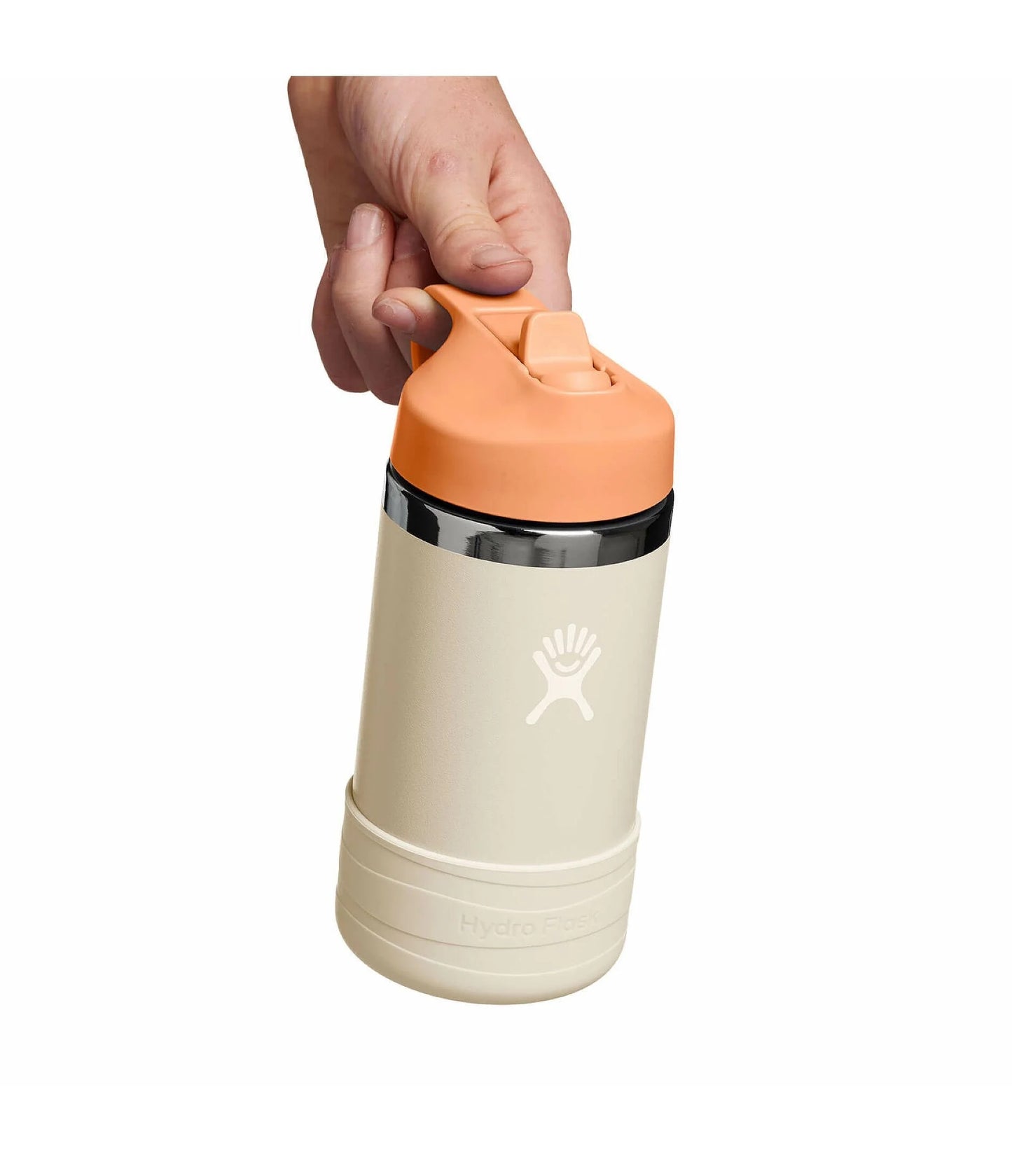 قارورة هايدرو فلاسك - غطاء ماصة واسع الفوهة للأطفال مع قاعدة | جوز الهند | 355 مل
