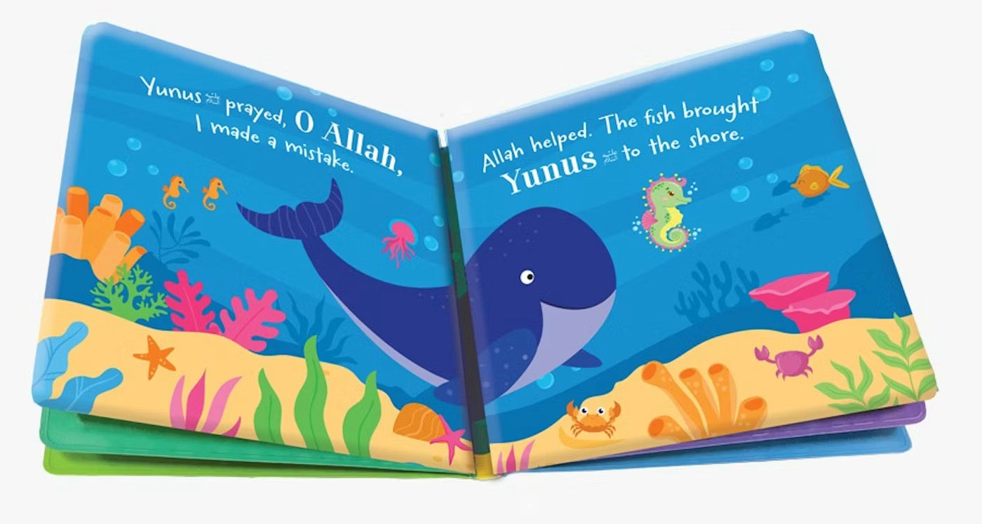 Prophet Yunus - Baby's First Magic Waterproof Book Prophet Yunus - Baby's First Magic Waterproof Book