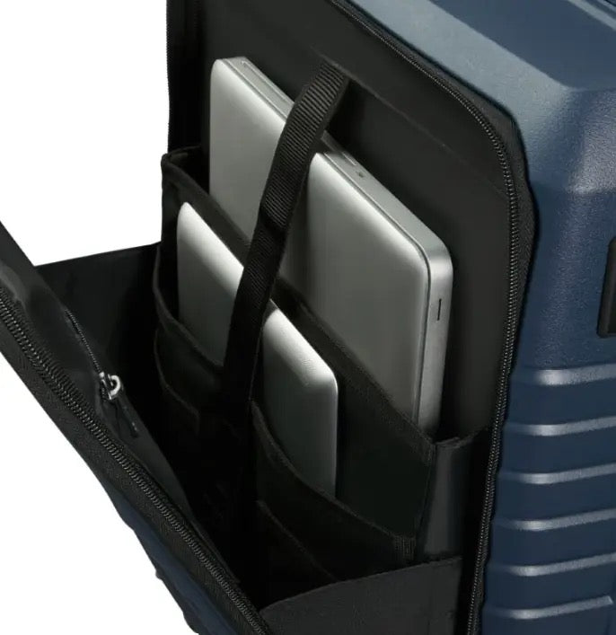 Samsonite - حقيبة سفر انيو سبينر سهلة الوصول مقاس 55 سم بلون أزرق ليلي | المقصورة Samsonite - حقيبة سفر انيو سبينر سهلة الوصول مقاس 55 سم بلون أزرق ليلي | المقصورة
