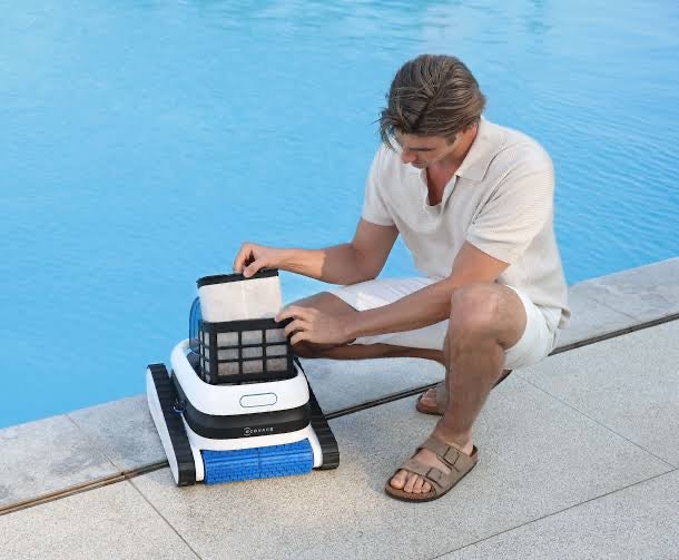 Ecovacs - Ultramarine P1 Care Kit Pool Cleaner Robot