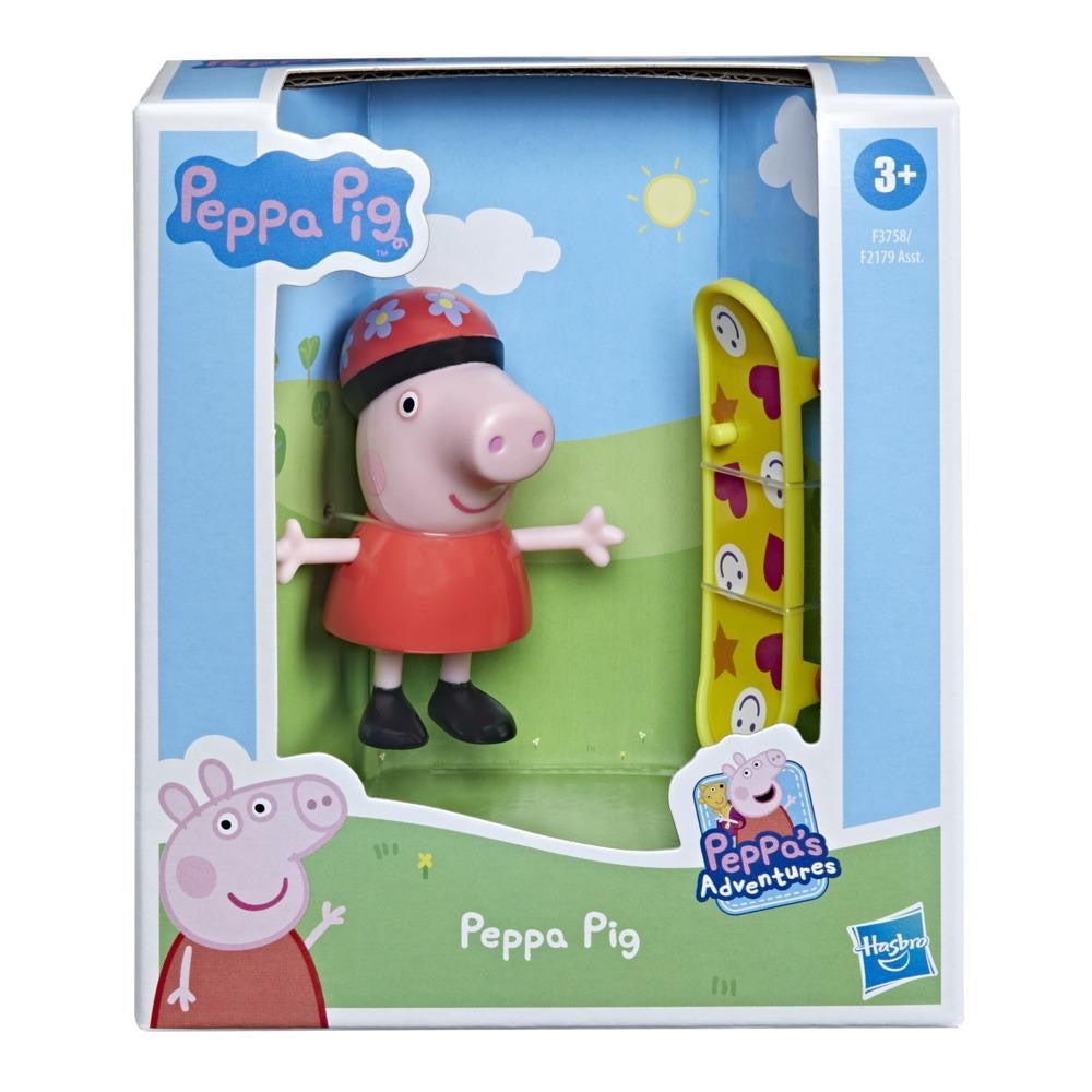 Peppa Pig - Fun Friends Figures | Peppa and Skateboard Peppa Pig - Fun Friends Figures | Peppa and Skateboard