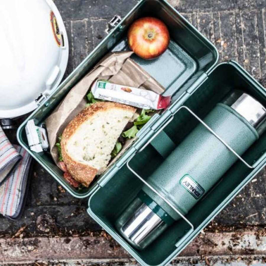 Stanley The Legendary Classic Lunchbox Hammertone Green 9.5L — BambiniJO Jordan