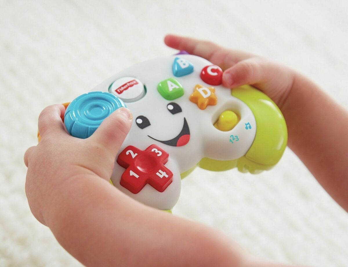 Fisher-Price - Laugh & Learn Game & Learn Controller, Musical Toy with Lights 6M+ Fisher-Price - Laugh & Learn Game & Learn Controller, Musical Toy with Lights 6M+