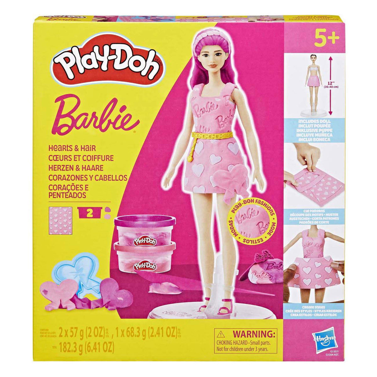 Play-Doh - Barbie Hearts and Hair Play-Doh - Barbie Hearts and Hair