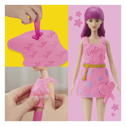 صلصال بلاي دو - قلوب باربي وشعرها