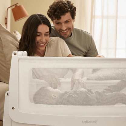 Snuz - SnuzPod5 Bedside Crib | White