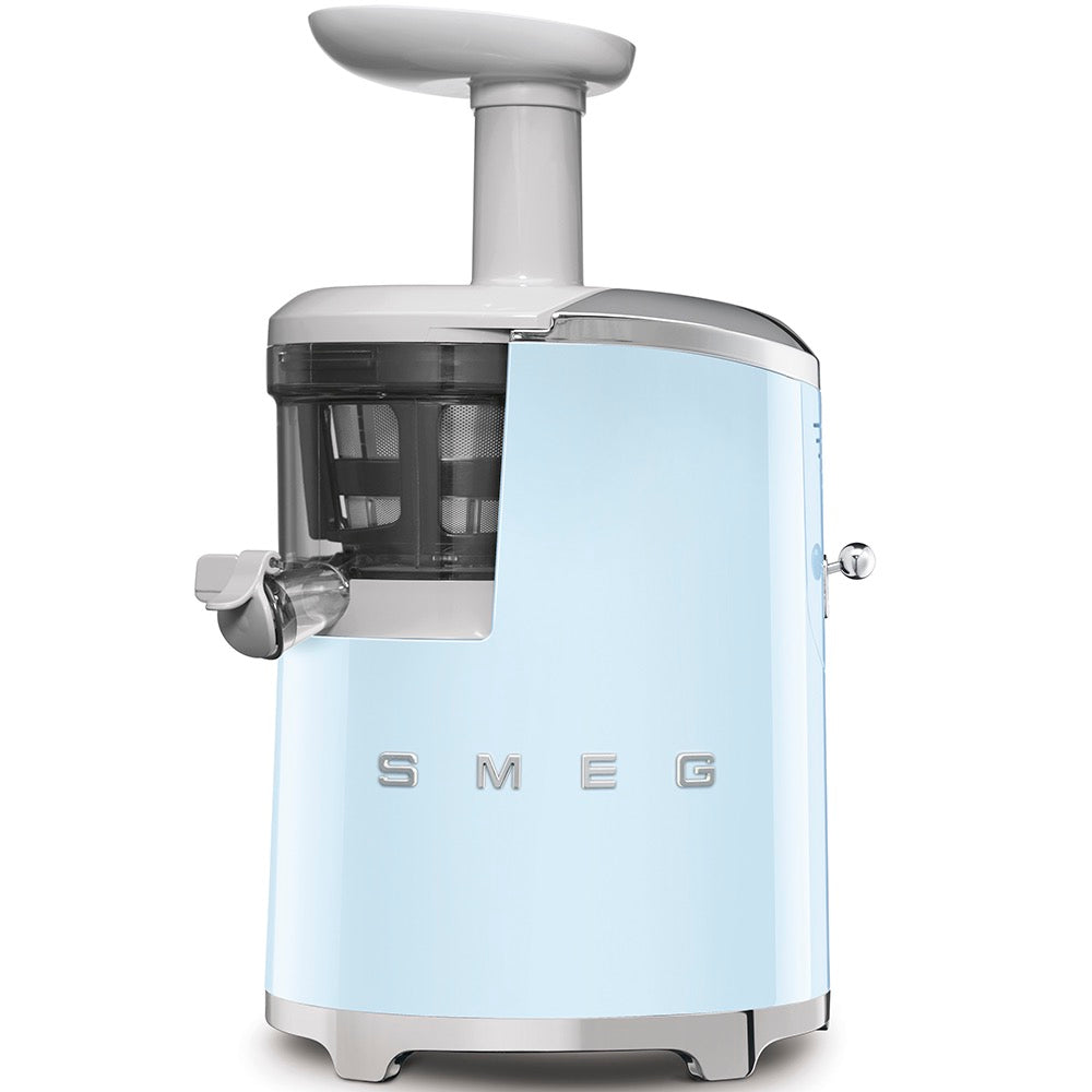 Smeg - Slow Juicer | 50's Style Aesthetic | Pastel Blue Smeg - Slow Juicer | 50's Style Aesthetic | Pastel Blue