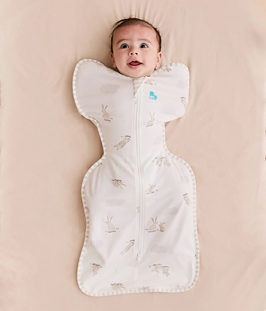 Love To Dream - Swaddle Up™ Original 1.0 TOG Cloud Bunnies - Medium Love To Dream - Swaddle Up™ Original 1.0 TOG Cloud Bunnies - Medium