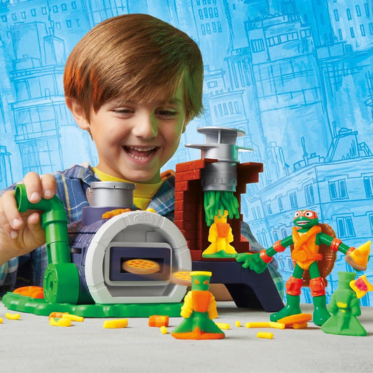 Play-Doh Ninja Turtles Slice & Blast Pizza Playset 4Y+ — BambiniJO Jordan