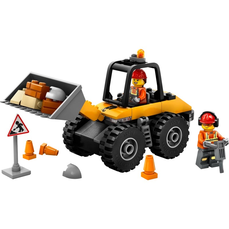 Lego - Yellow Construction Wheel Loader | 81 Pcs | 4Y+