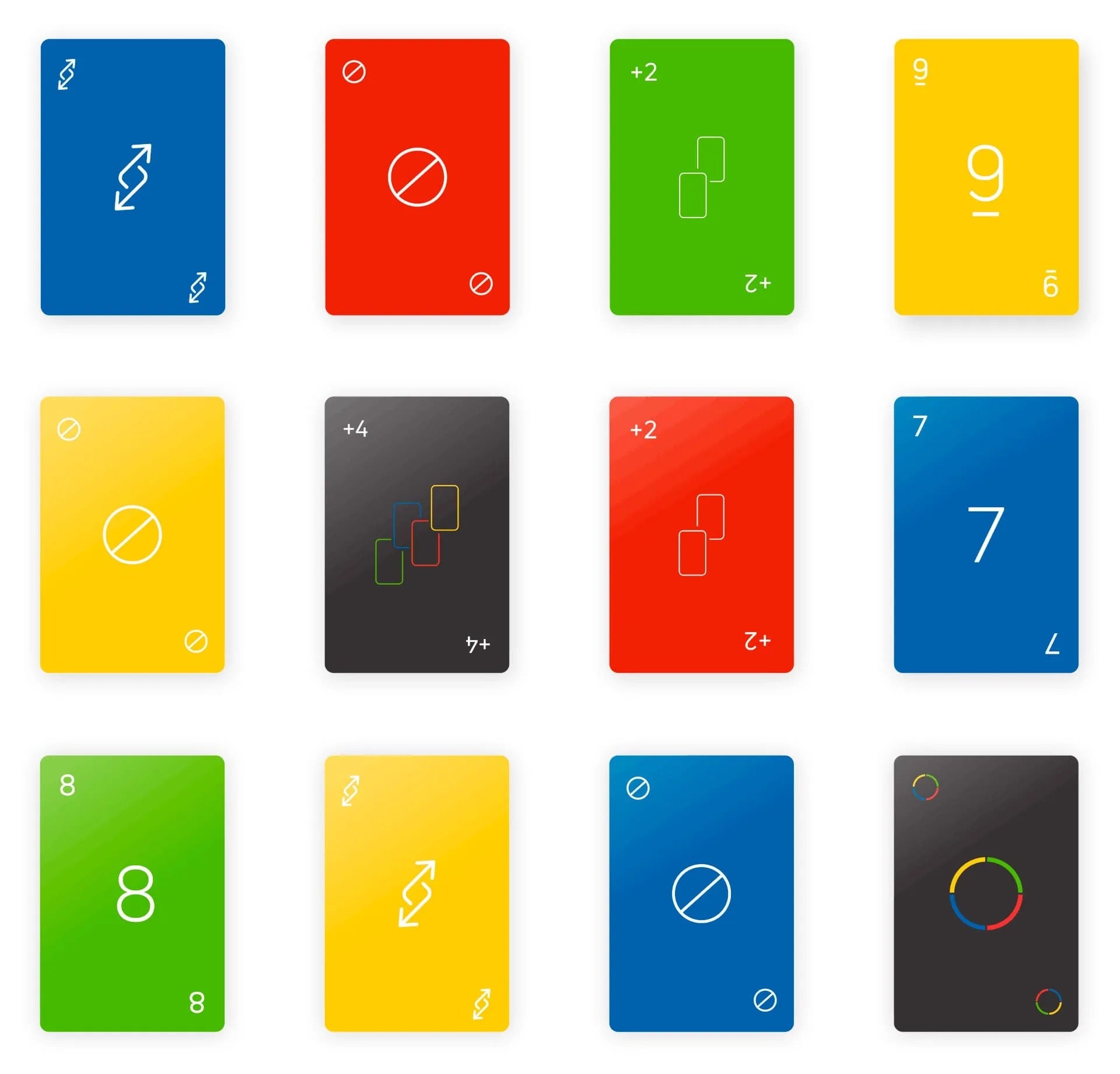 UNO Minimalista Card Game UNO Minimalista Card Game