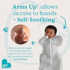 Love To Dream - Swaddle Up™ Original 1.0 TOG Cloud Bunnies - Medium Love To Dream - Swaddle Up™ Original 1.0 TOG Cloud Bunnies - Medium