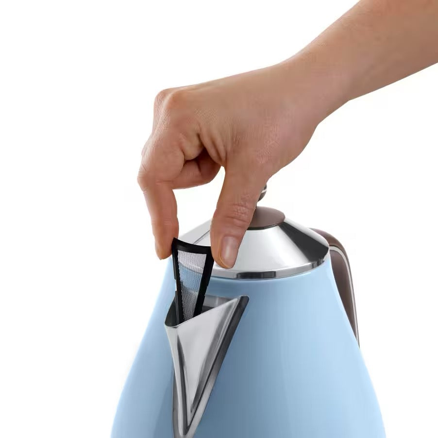 De'Longhi - Icona Vintage Electric Kettle | 2000W 1.7L Auto Off