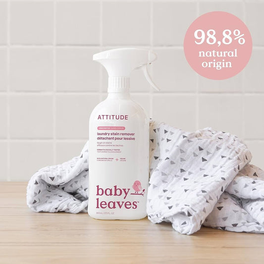 Attitude Baby Laundry Stain Remover Unscented 800ml — BambiniJO Jordan